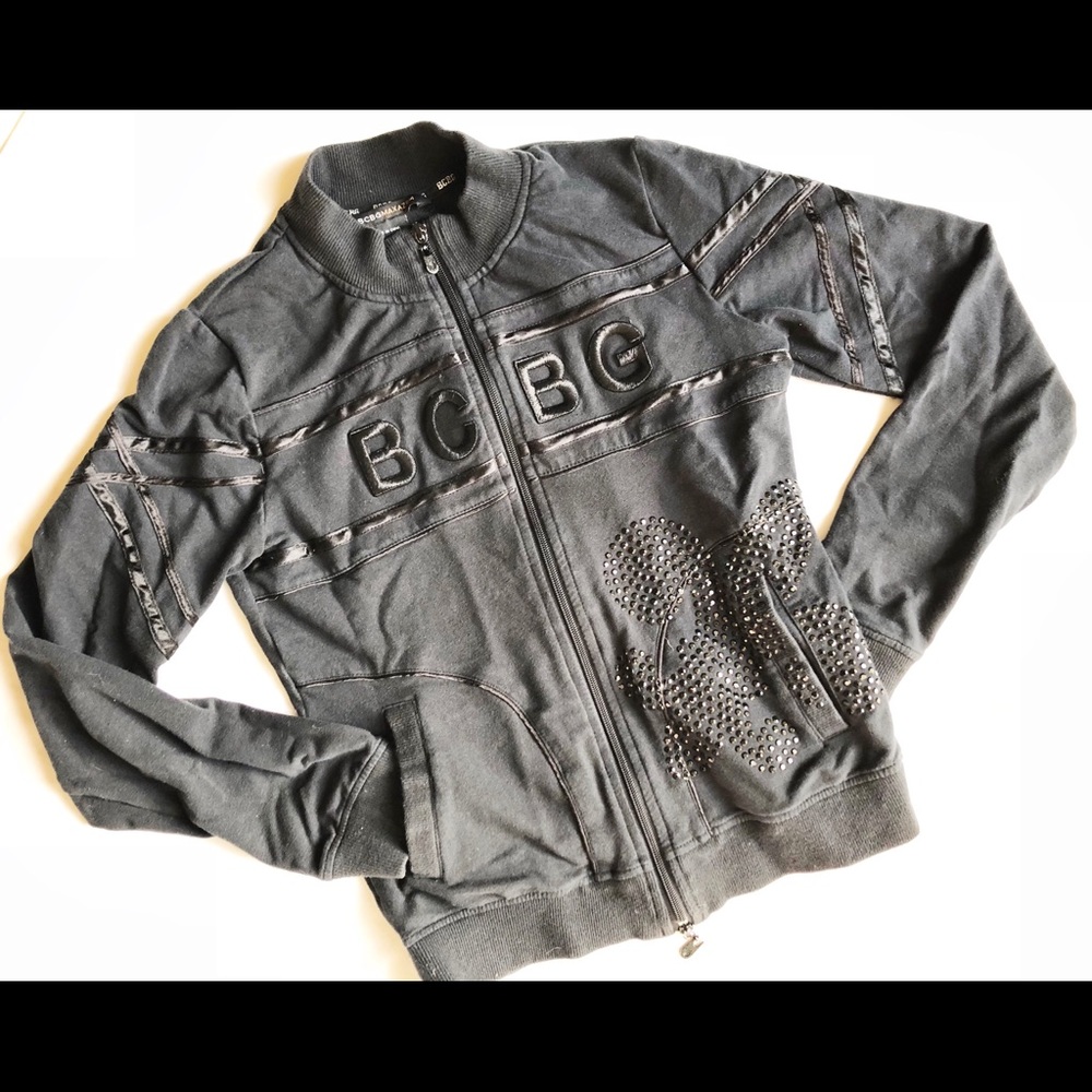Black BCBG Size SM Zip Up